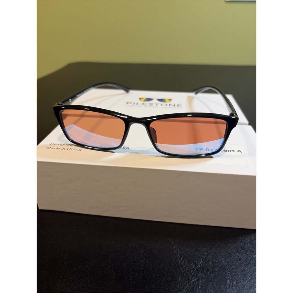 Pilestone Color Blind Glasses TP-012 Lens A Universal Lens. Non-Prescription NEW